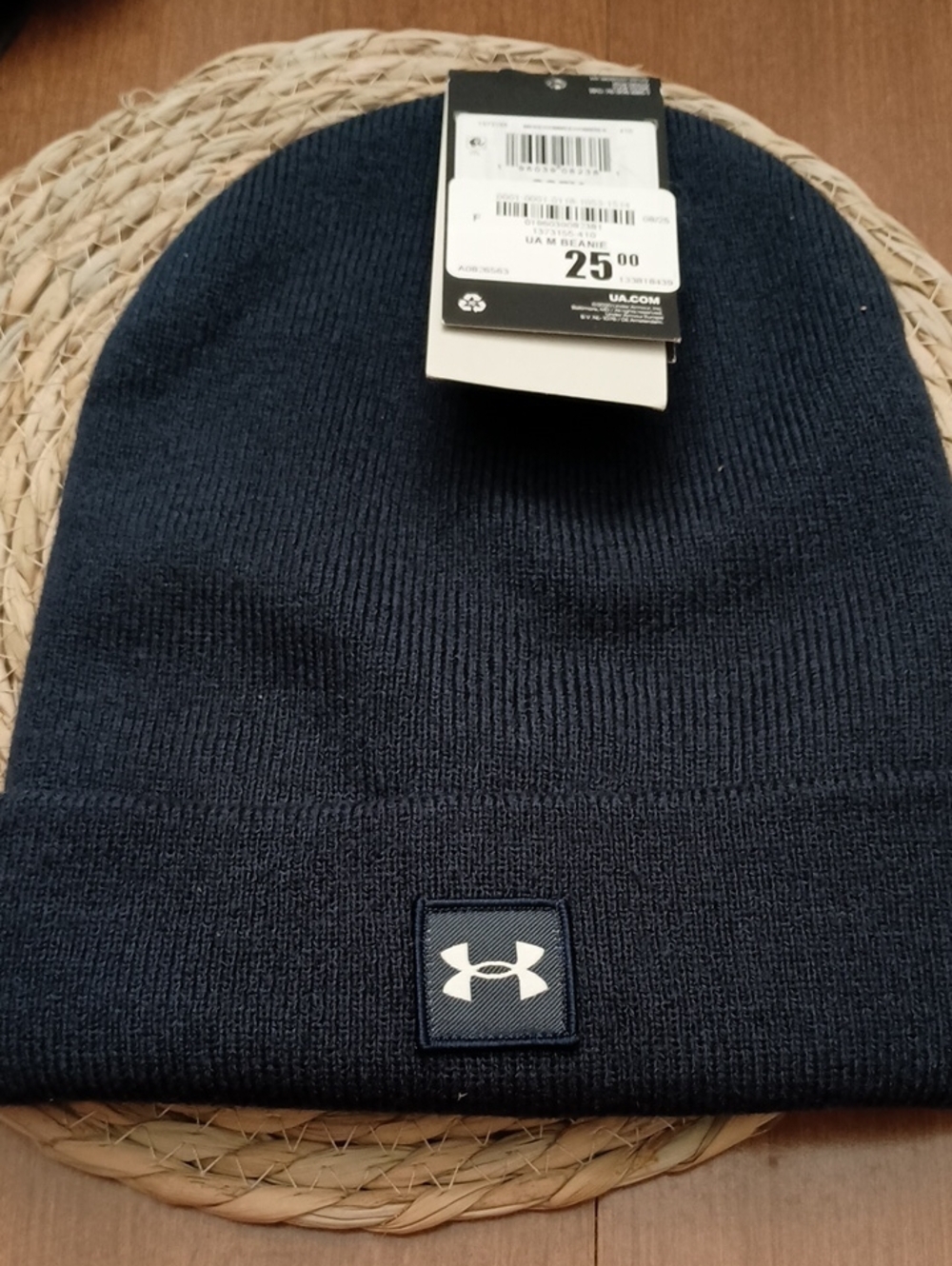 Under Armour Navy Blue Knit Beanie